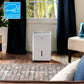 Ge Appliances ADYR22LC Ge® Energy Star® 22 Pint Portable Dehumidifier With Smart Dry For Damp Spaces