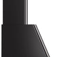 Ilve UAM100BK Majestic 40 Inch Glossy Black Wall Mount Range Hood