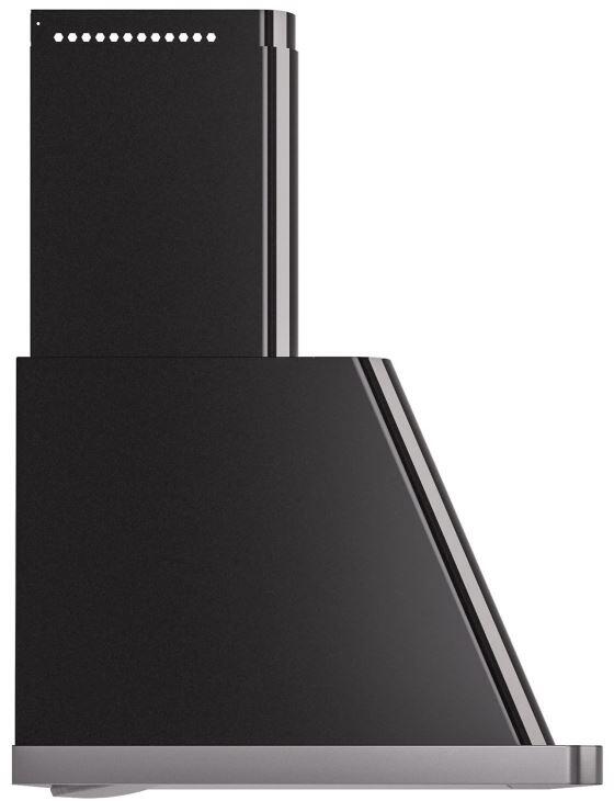 Ilve UAM100BK Majestic 40 Inch Glossy Black Wall Mount Range Hood