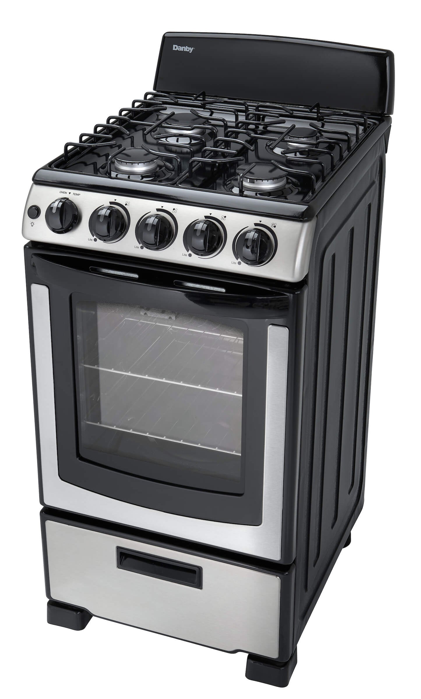 Danby DR203BSSGLP Danby 20" Wide Gas Range In Stainless Steel