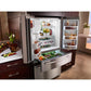 Jennair JFX2597AEM Standard-Depth French Door Refrigerator With External Dispenser, 69