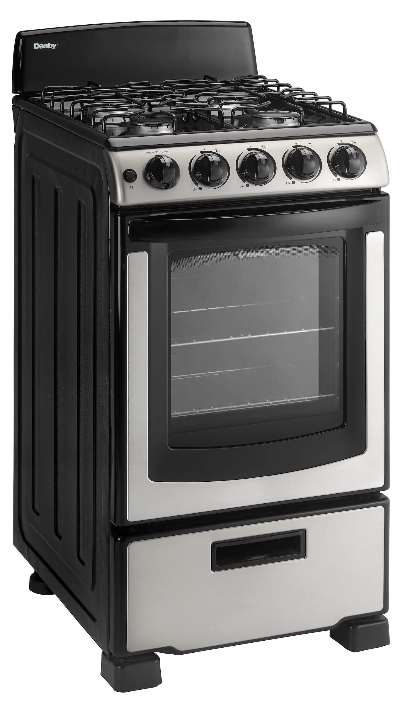 Danby DR203BSSGLP Danby 20" Wide Gas Range In Stainless Steel