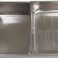 Ilve G00202 Stainless Steel Steam Cooker Basins