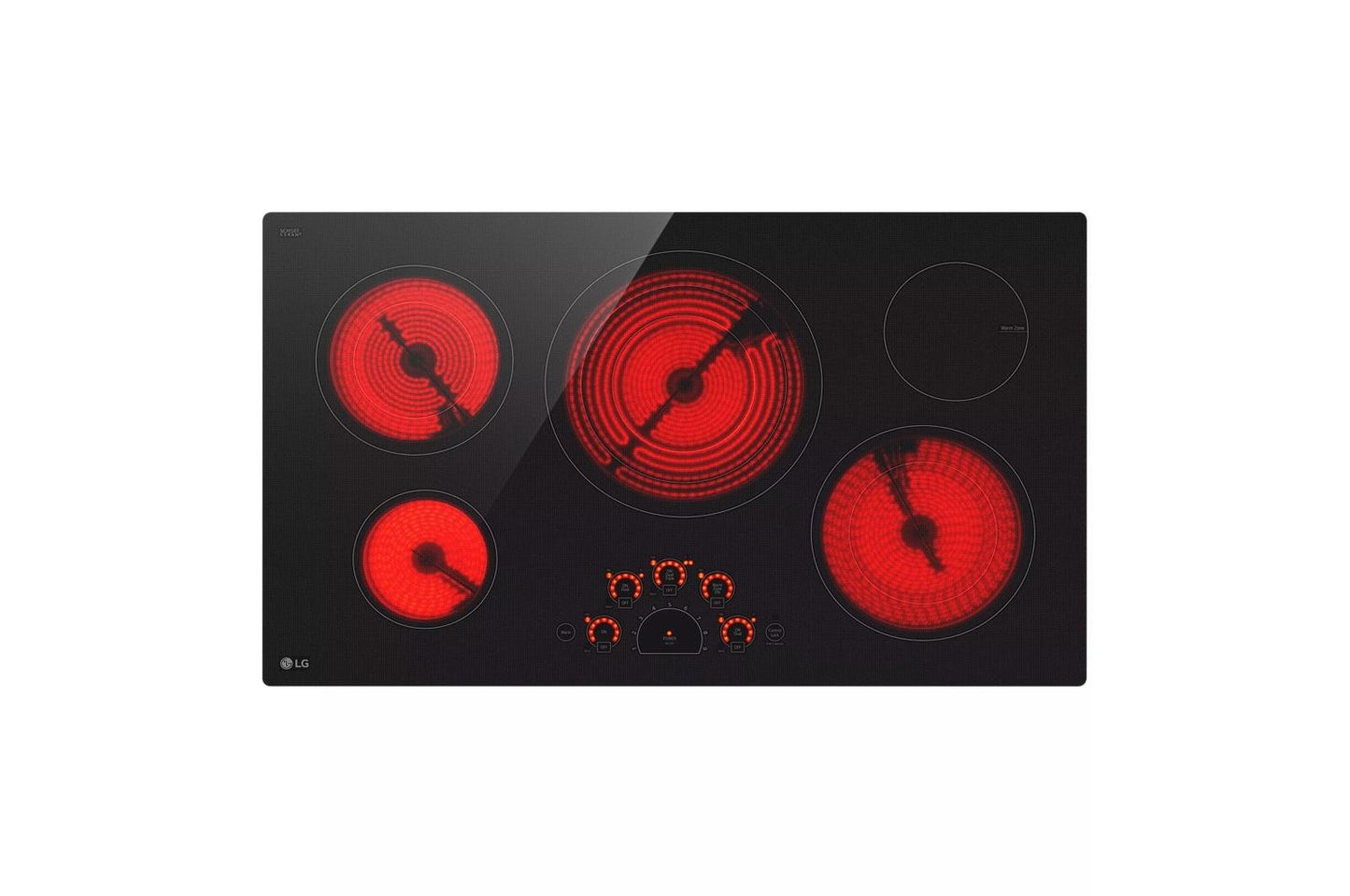 Lg LCE3610SBE 36" Electric Cooktop With Ultraheat&#8482; 3.0Kw Element