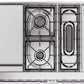 Ilve UP60FSWMPWH Professional Plus Ii 60 Inch Dual Fuel Natural Gas Freestanding Range In White With Trim