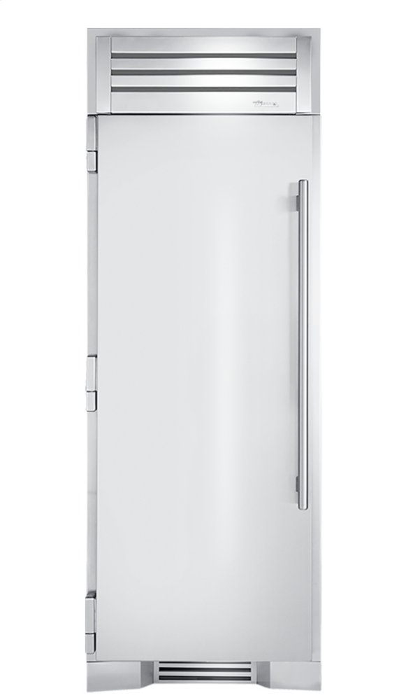 True Residential TR30FRZLSSC 30 Inch Solid Stainless Door Left Hinge Freezer Column