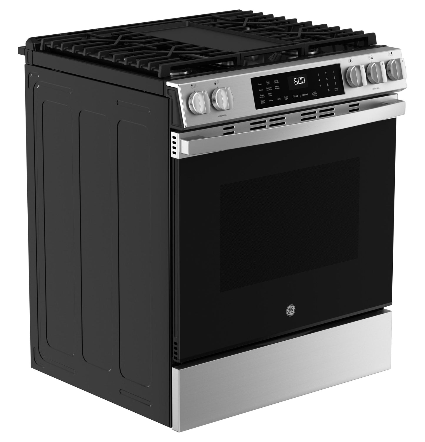 Ge Appliances GGS600AVFS Ge® 30" Slide-In Front-Control Convection Gas Range With No Preheat Air Fry And Easywash&#8482; Oven Tray