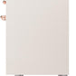 Ilve UPD40FNMPAWPLP Nostalgie Ii 40 Inch Dual Fuel Liquid Propane Freestanding Range In Antique White With Copper Trim