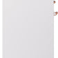 Ilve UP30NMPWHPLP Nostalgie Ii 30 Inch Dual Fuel Liquid Propane Freestanding Range In White With Copper Trim