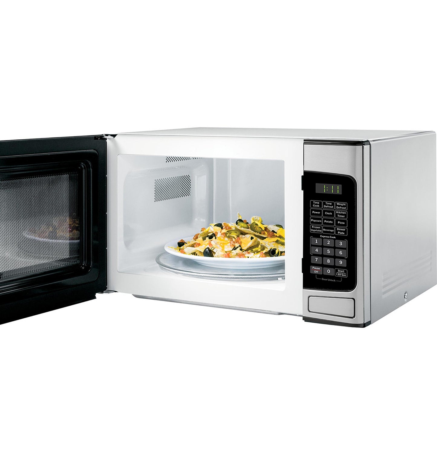 Ge Appliances GCST11N1WSS Ge® 1.1 Cu. Ft. Capacity Countertop Microwave Oven