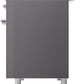 Ilve UP48FNMPMGCLP Nostalgie Ii 48 Inch Dual Fuel Liquid Propane Freestanding Range In Matte Graphite With Chrome Trim