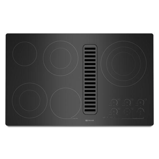 Jennair JED4536WB Jenn-Air® Electric Radiant Downdraft Cooktop With Electronic Touch Control, 36