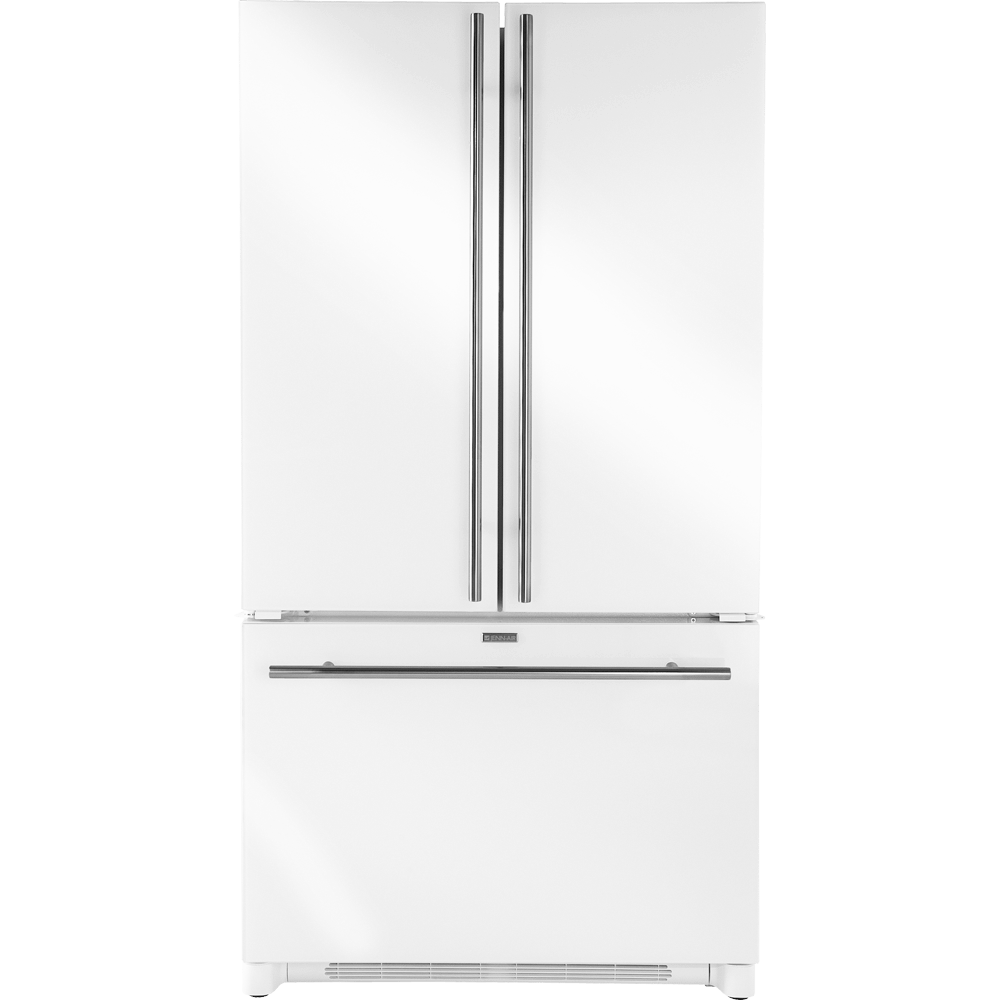 Jennair JFC2089HTW Cabinet-Depth Custom Panel French Door Refrigerator Refrigeration Jenn-Air