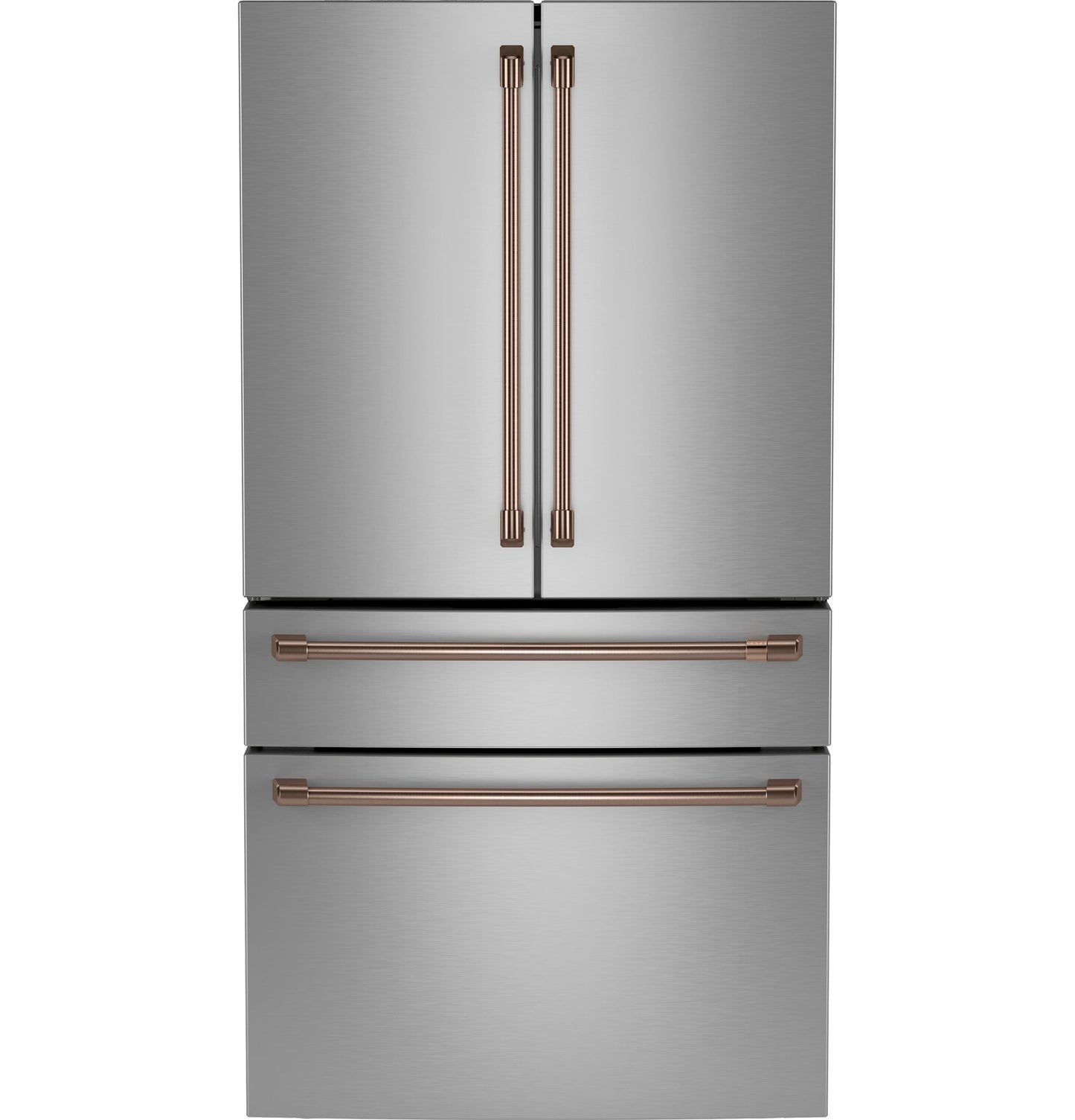 Cafe CJE23DP2WS1 Café&#8482; Energy Star® 23.2 Cu. Ft. Smart Counter-Depth 4-Door French-Door Refrigerator With Dual-Dispense Autofill Pitcher