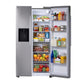 Lg LS27T3230S 27 Cu. Ft. Standard-Depth, Side-By-Side Refrigerator, With Ice And Water And New Bar Handle Design