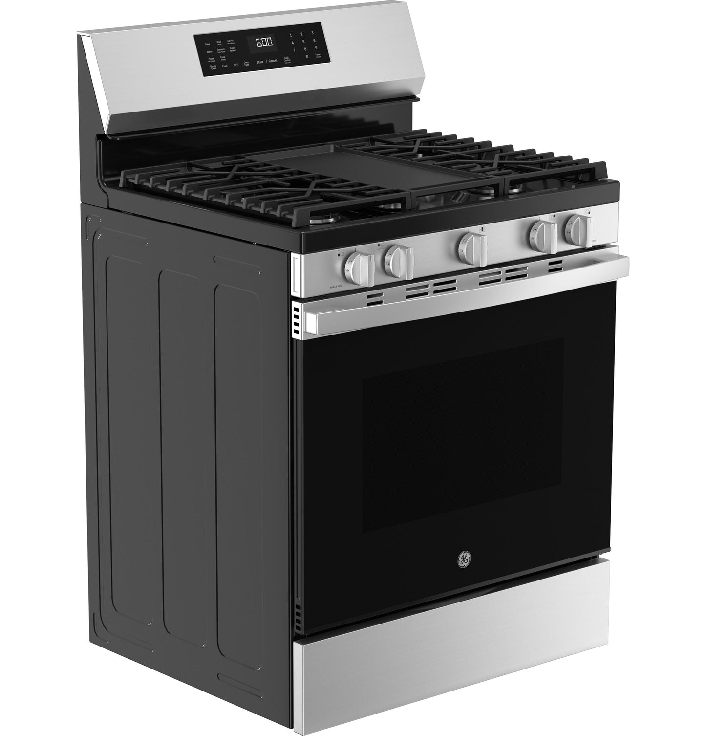 Ge Appliances GGF600AVSS Ge® 30" Free-Standing Gas Convection Range With No Preheat Air Fry And Easywash&#8482; Oven Tray