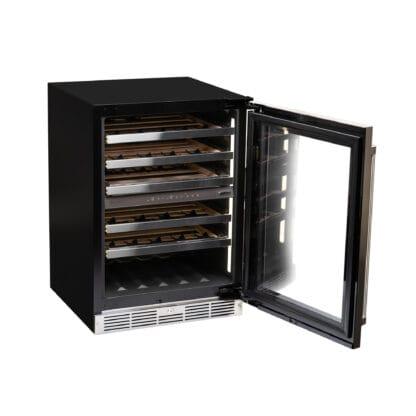 Silhouette SPRWC052D3SSP Silhouette Pro Gen 3 - 24" Built-In Wine Cellar Panel-Ready