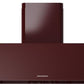 Ilve UAG60BU Nostalgie 60 Inch Burgundy Wall Mount Range Hood