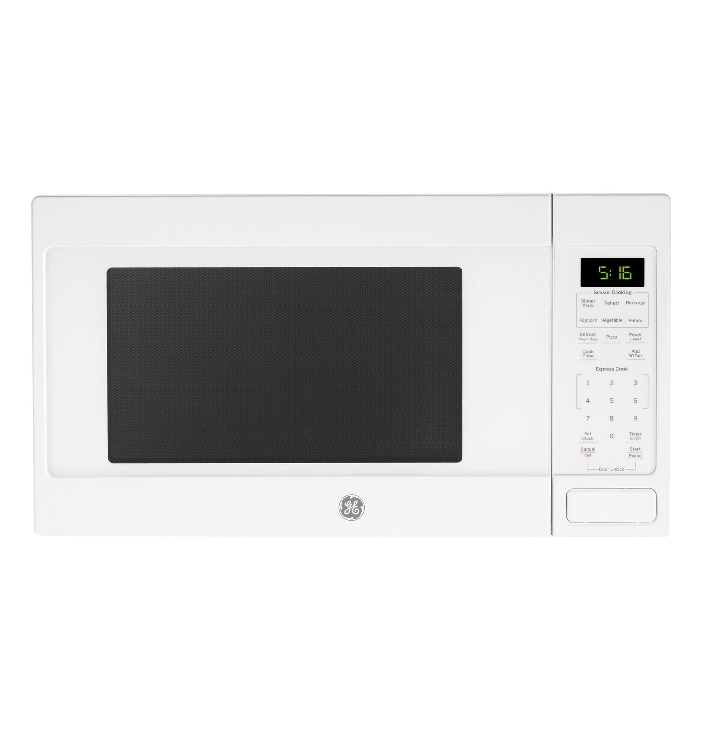 Ge Appliances GCST16S1WWW Ge® 1.6 Cu. Ft. Countertop Microwave Oven