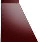 Ilve UANB36BUG Nostalgie 36 Inch Burgundy Wall Mount Range Hood