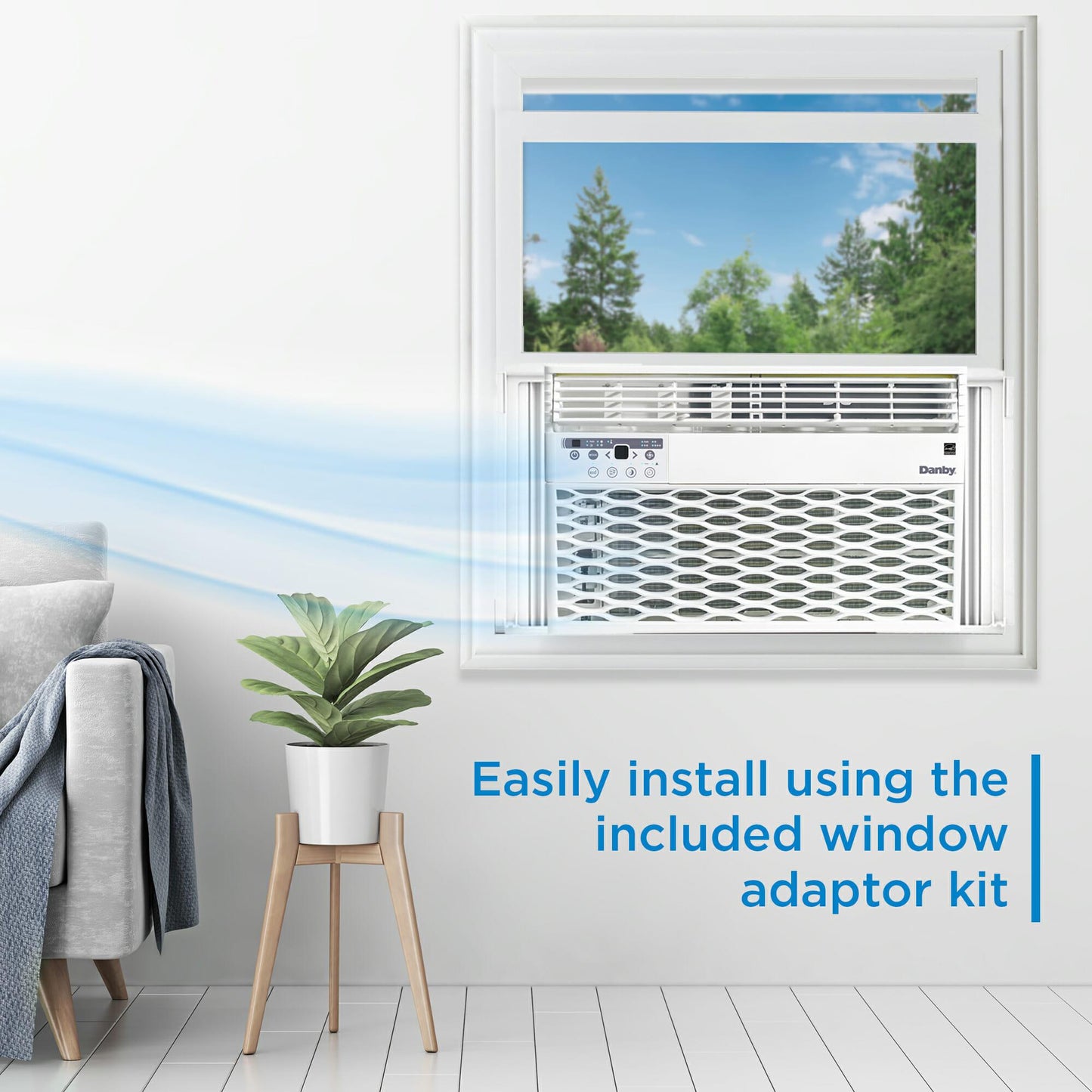 Danby DAC080EB6WDB Danby 8,000 Btu Window Ac In White