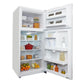 Danby DFF180E1WDB Danby 18.1 Cu. Ft. Apartment Size Fridge Top Mount In White