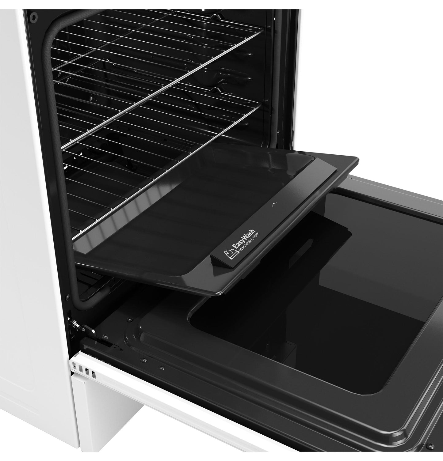 Ge Appliances GGF600AVWW Ge® 30" Free-Standing Gas Convection Range With No Preheat Air Fry And Easywash&#8482; Oven Tray