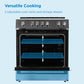 Danby DRRM300BSS Danby 30 Slide In Smooth Top Electric Range With Knob Controls In Stainless Steel