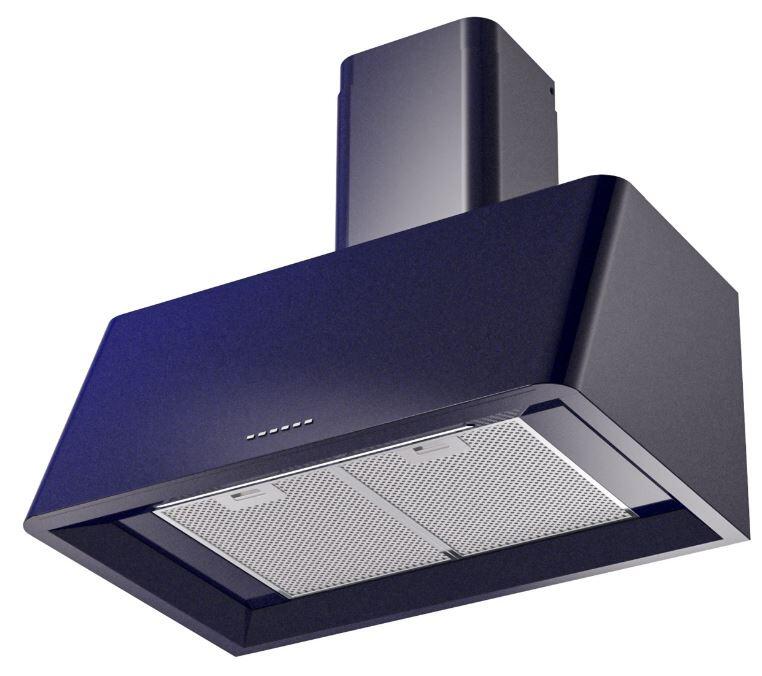 Ilve UAG30MB Nostalgie 30 Inch Blue Wall Mount Range Hood