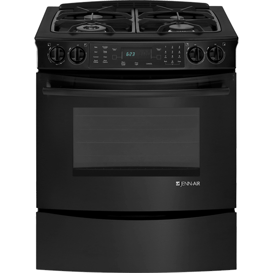 Jennair JGS8850CDB Slide-In Gas Range With Convection, 30