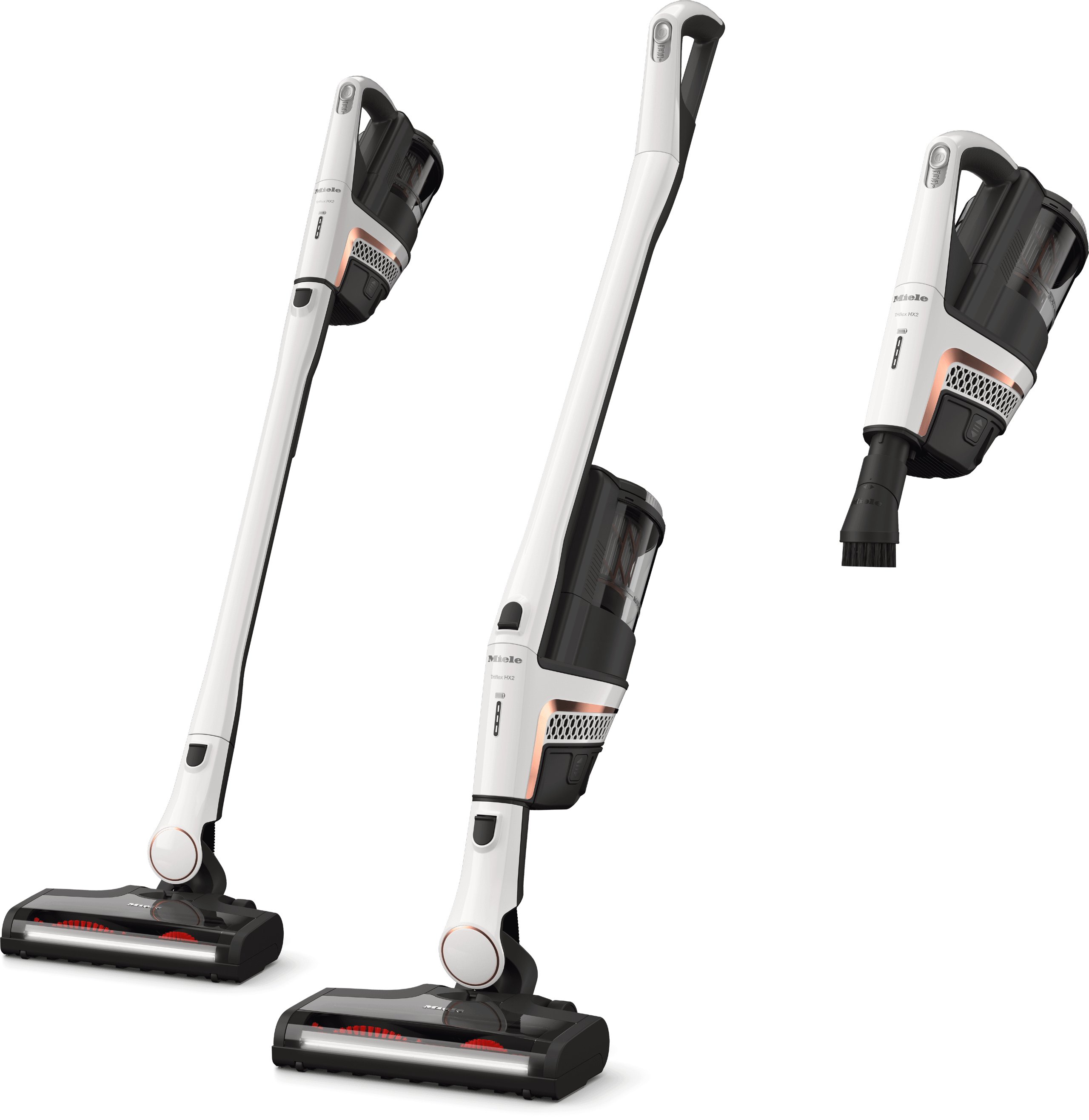 Miele TRIFLEX HX2 FLASH LOTUS WHITE Triflex Hx2 Flash - Cordless Stick Vacuum Cleaner Consistently High Suction Power 60 Min Runtime Versatile Cleaning By 3In1 Design