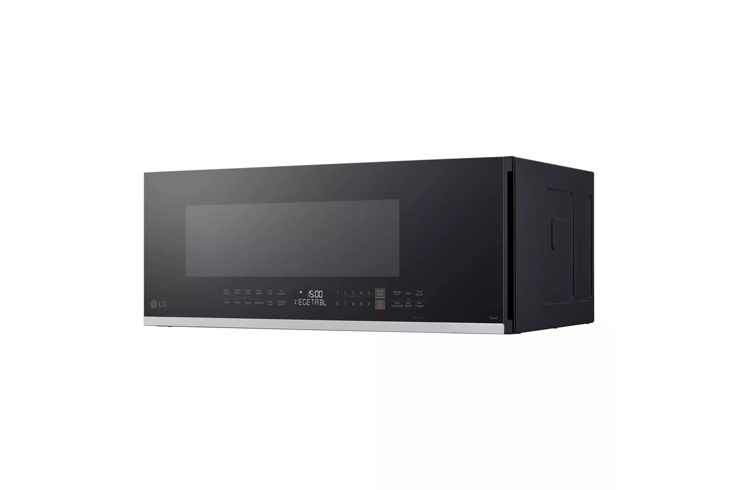 Lg MVEF1337F 1.3 Cu. Ft. Smart Low Profile Over-The-Range Microwave Oven With Sensor Cook