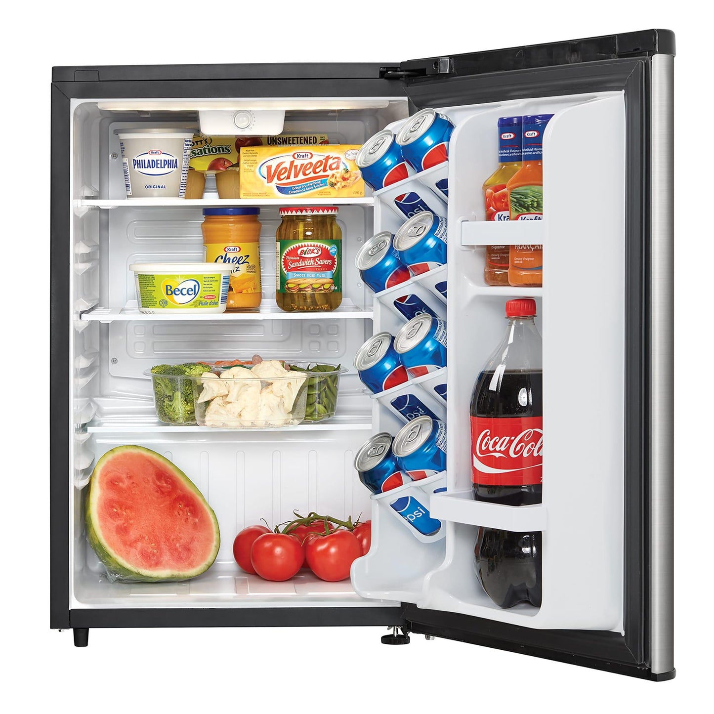 Danby DAR026A2BSLDB Danby 2.6 Cu. Ft. Compact Fridge In Stainless Steel