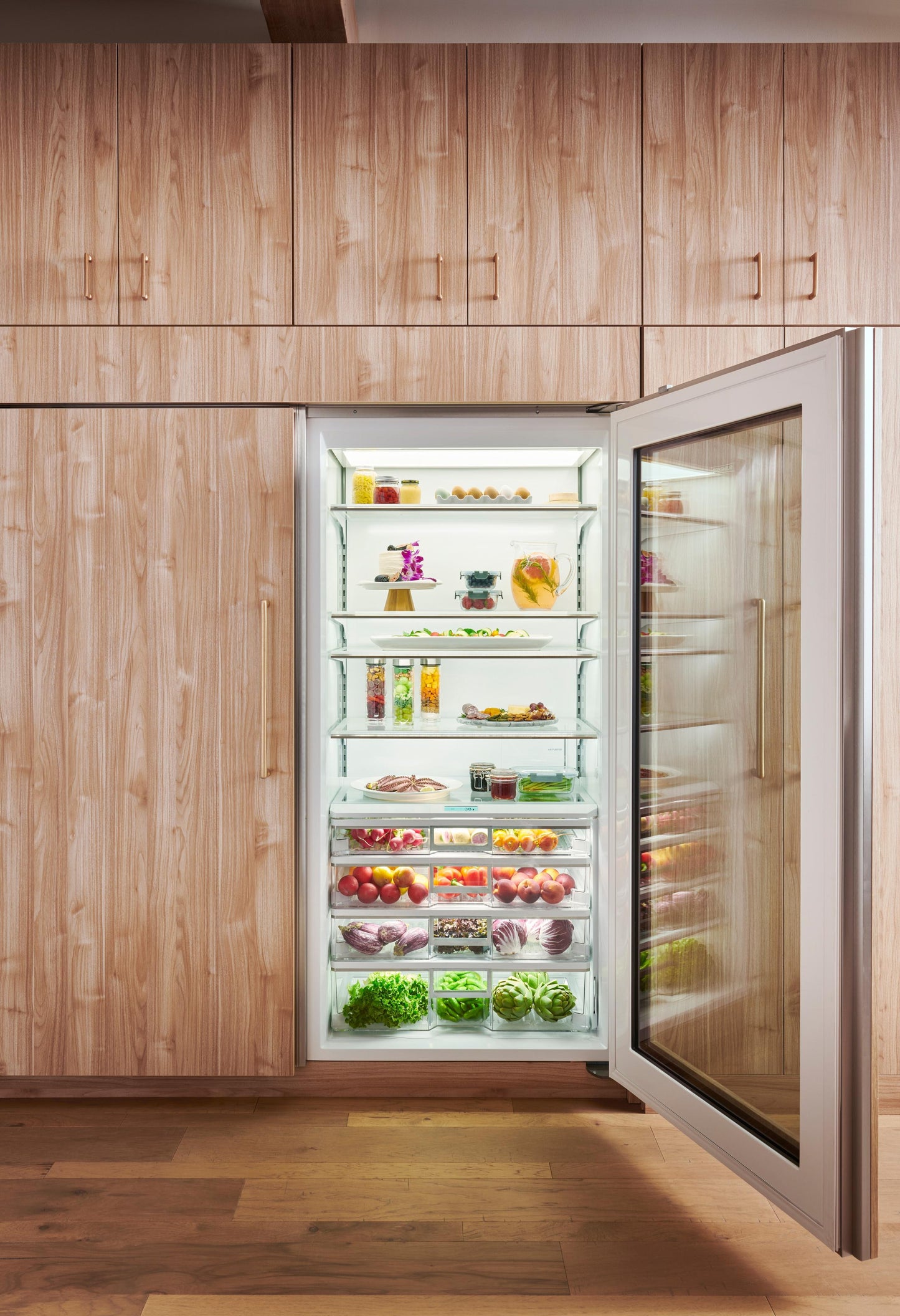 Sub-Zero CL3650RGSTL 36" Classic Refrigerator With Glass Door