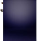 Ilve UP30NMPMBB Nostalgie Ii 30 Inch Dual Fuel Natural Gas Freestanding Range In Blue With Bronze Trim