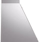 Ilve UANB60SSB Nostalgie 60 Inch Stainless Steel Wall Mount Range Hood