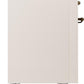 Ilve UP48FNMPAWB Nostalgie Ii 48 Inch Dual Fuel Natural Gas Freestanding Range In Antique White With Bronze Trim