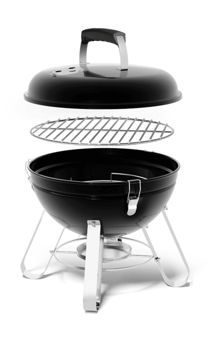 Napoleon Bbq NK14KLEG3 Legend 14 Charcoal Portable Kettle Grill , Charcoal, Black