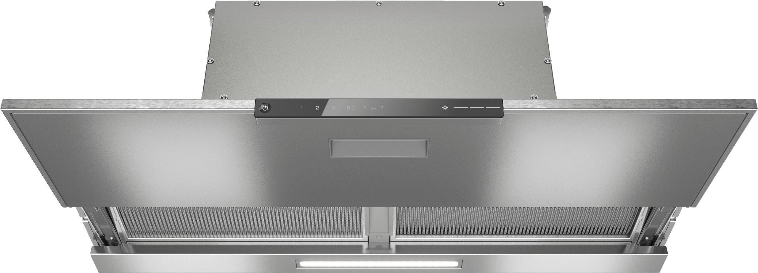 Miele DAS8930SS Das 8930 - Built-In Ventilation Hood With Intuitive Smartcontrol White Controls For Use In Narrow Upper Cabinets