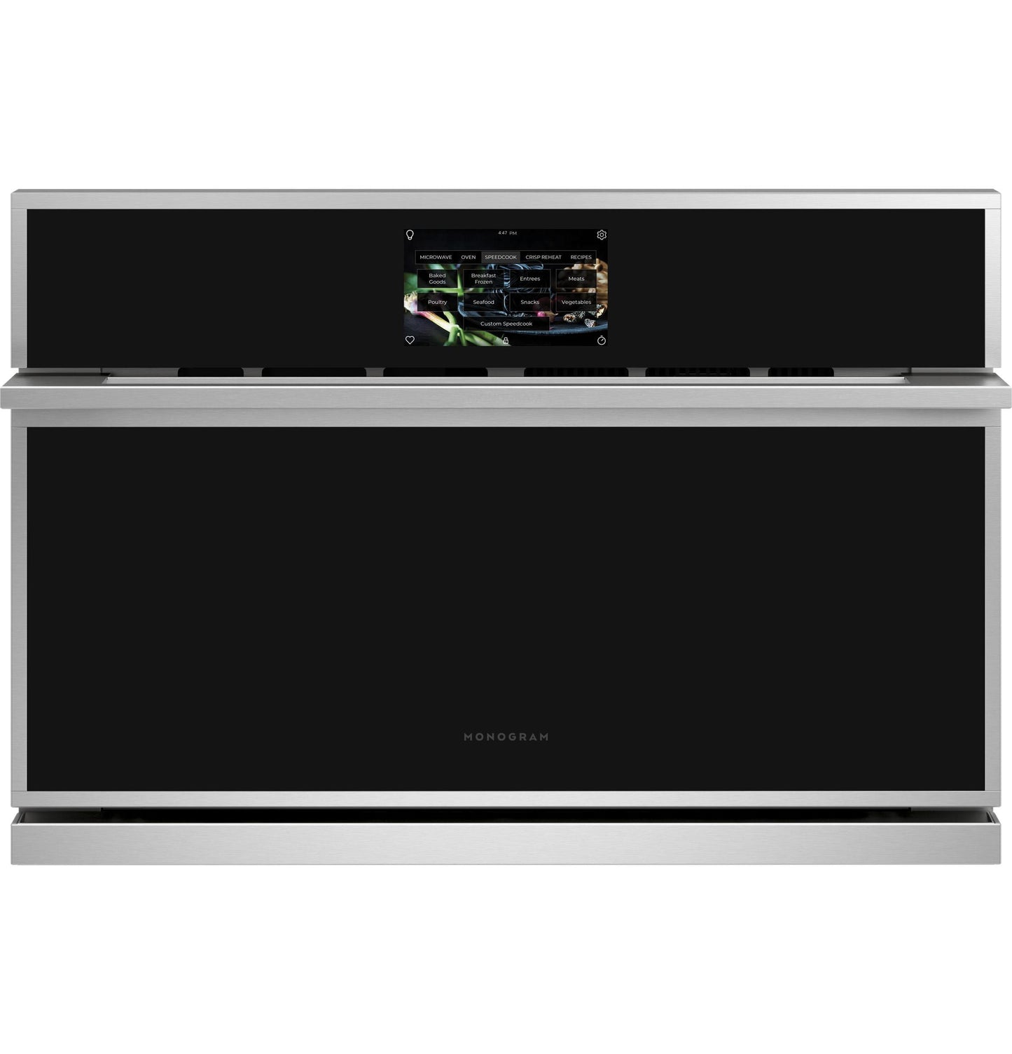 Monogram ZSB9131VSS Monogram 30" Minimalist Five-In-One Wall Oven With 120V Advantium® Technology