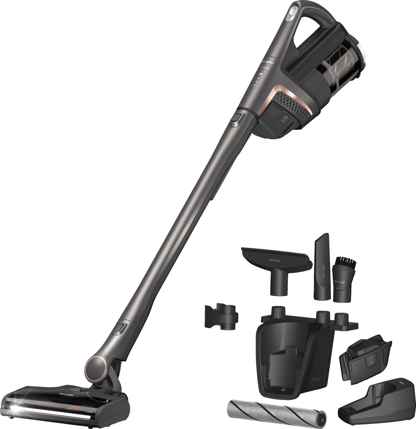 Miele TRIFLEX HX2 PRO INFINITY GREY Triflex Hx2 Pro - Cordless Stick Vacuum Cleaner Consistently High Suction Power Up To 60+60 Min Runtime Led Light