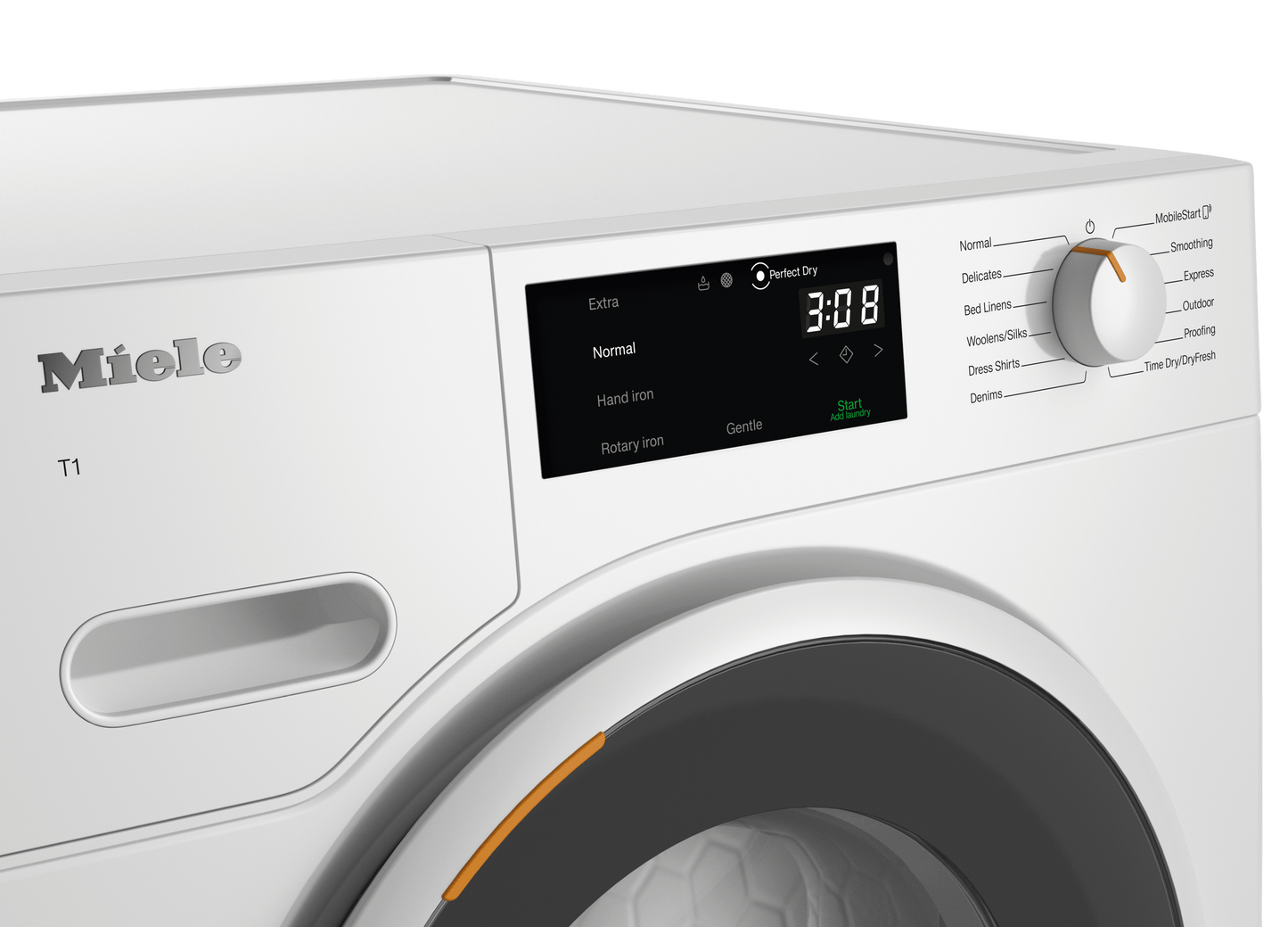 Miele TWD 360 WP 8KG LOTUS WHITE Twd 360 Wp 8Kg - T1 Heat-Pump Dryer: With Miele@Home And Fragrancedos For Laundry That Smells Great.