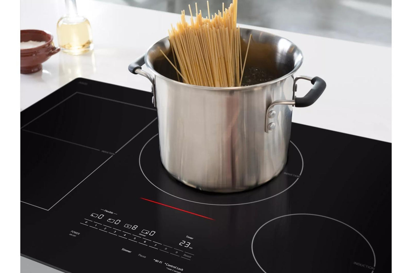 Lg CBIH3017BE 30" Smart Induction Cooktop With Ultraheat&#8482; 5.0Kw Element