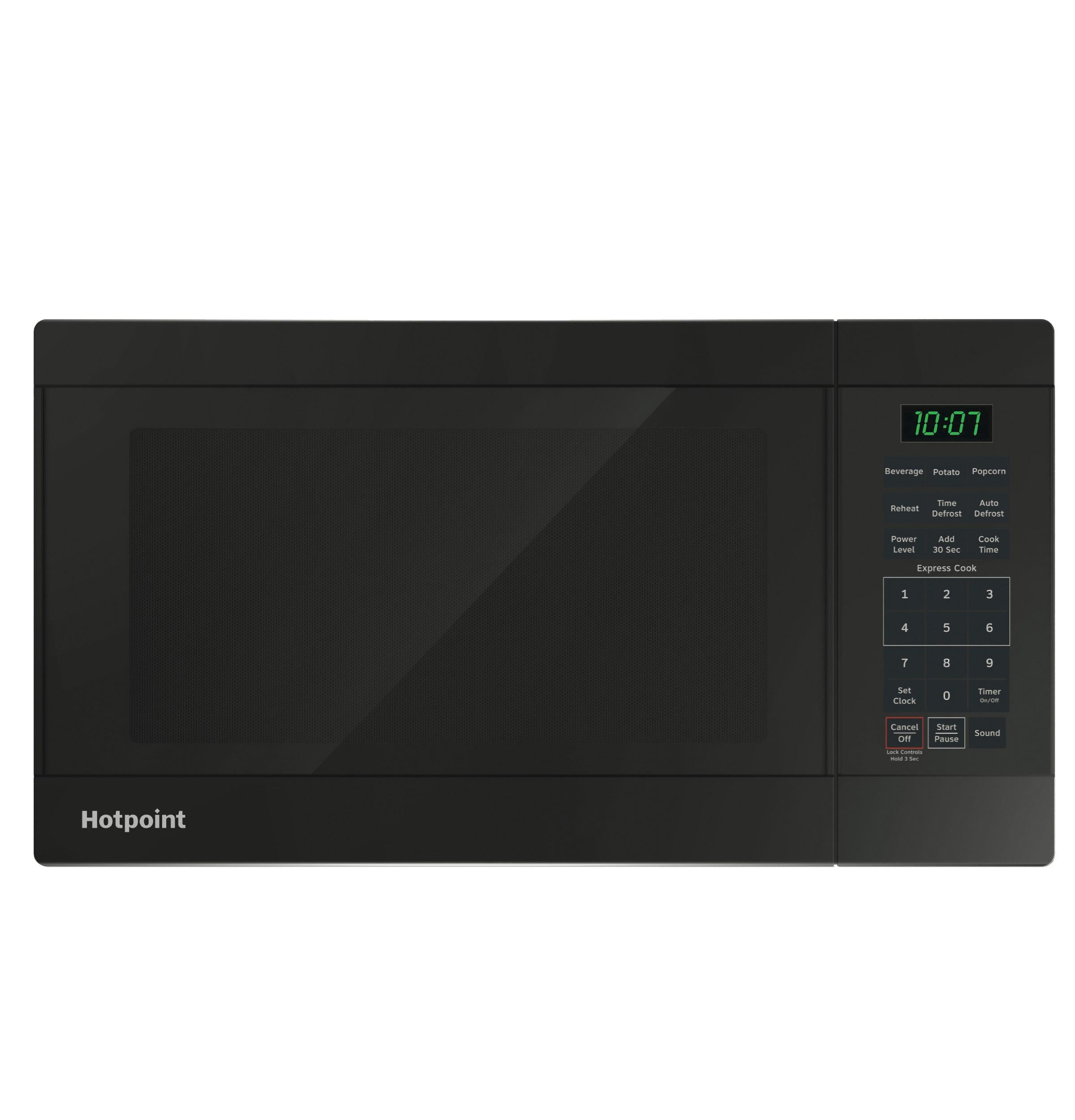 Hotpoint RES1072DTBB Hotpoint® 0.7 Cu. Ft. Capacity Countertop Microwave Oven