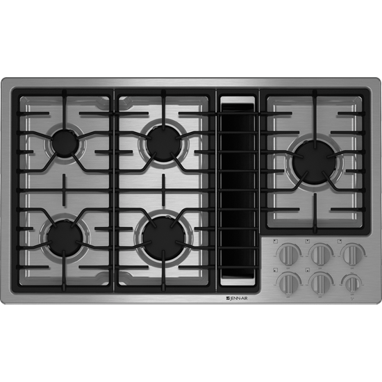 Jennair JGD3536WS Gas Downdraft Cooktop, 36