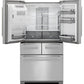 Kitchenaid KRMF606ESS 25.8 Cu. Ft. 36-Inch Multi-Door Freestanding Refrigerator - Stainless Steel