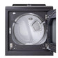 Lg DLGX8601BE 7.3 Cu. Ft. Ultra Large Capacity Rear Control Gas Dryer With Lg Easyload™ Door, Ai Sensing And Turbosteam™