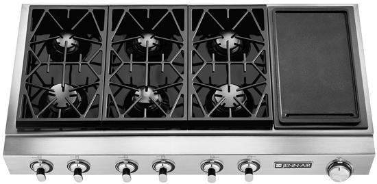 Jennair JGCP648ADP 48" Gas Cooktop