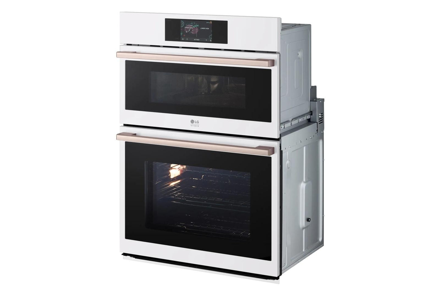 Lg WCES6428N Lg Studio 1.7/4.7 Cu. Ft. Combination Double Wall Oven With Air Fry