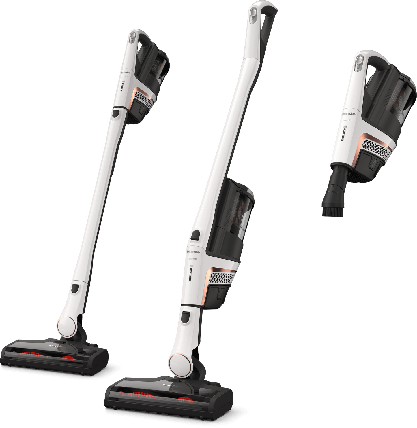 Miele TRIFLEX HX2 LOTUS WHITE Triflex Hx2 - Cordless Stick Vacuum Cleaner Consistently High Suction Power 60 Min Runtime Versatile Cleaning By 3In1 Design